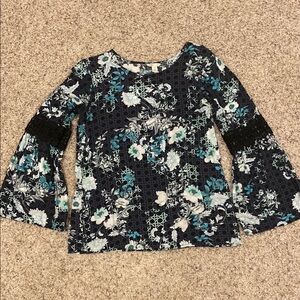 Floral Long Sleeve Top
